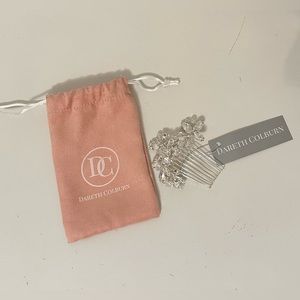 Dareth Colburn Crystal Bridal Comb NWT